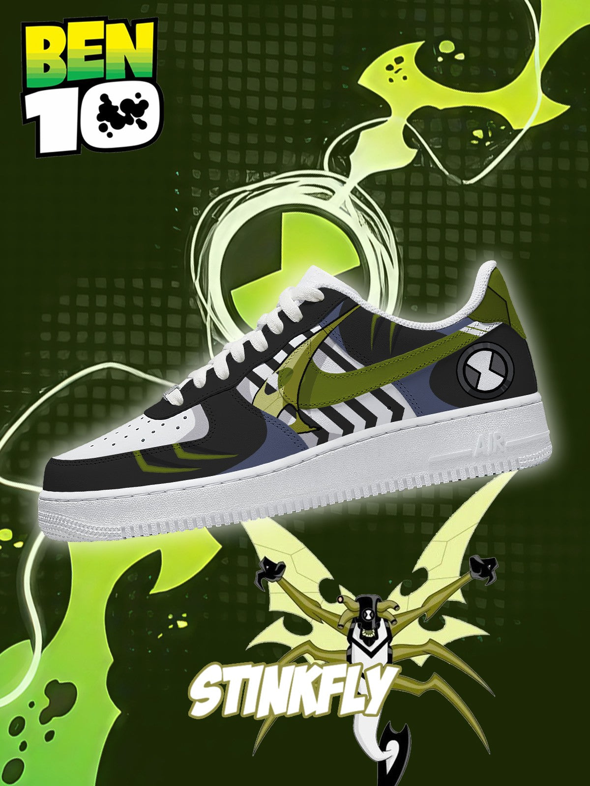 Stinkfly V.2 Custom Air-Style Sneakers