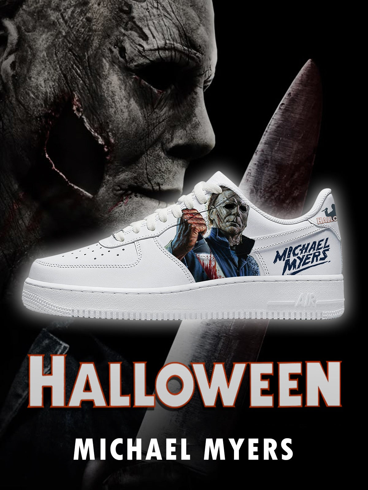 Michael Myers V.4 Custom Air-Style Sneakers