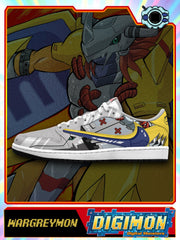 WarGreymon V.1 Custom TS Low Sneakers