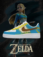 Princess Zelda V.1 Custom Air-Style Sneakers