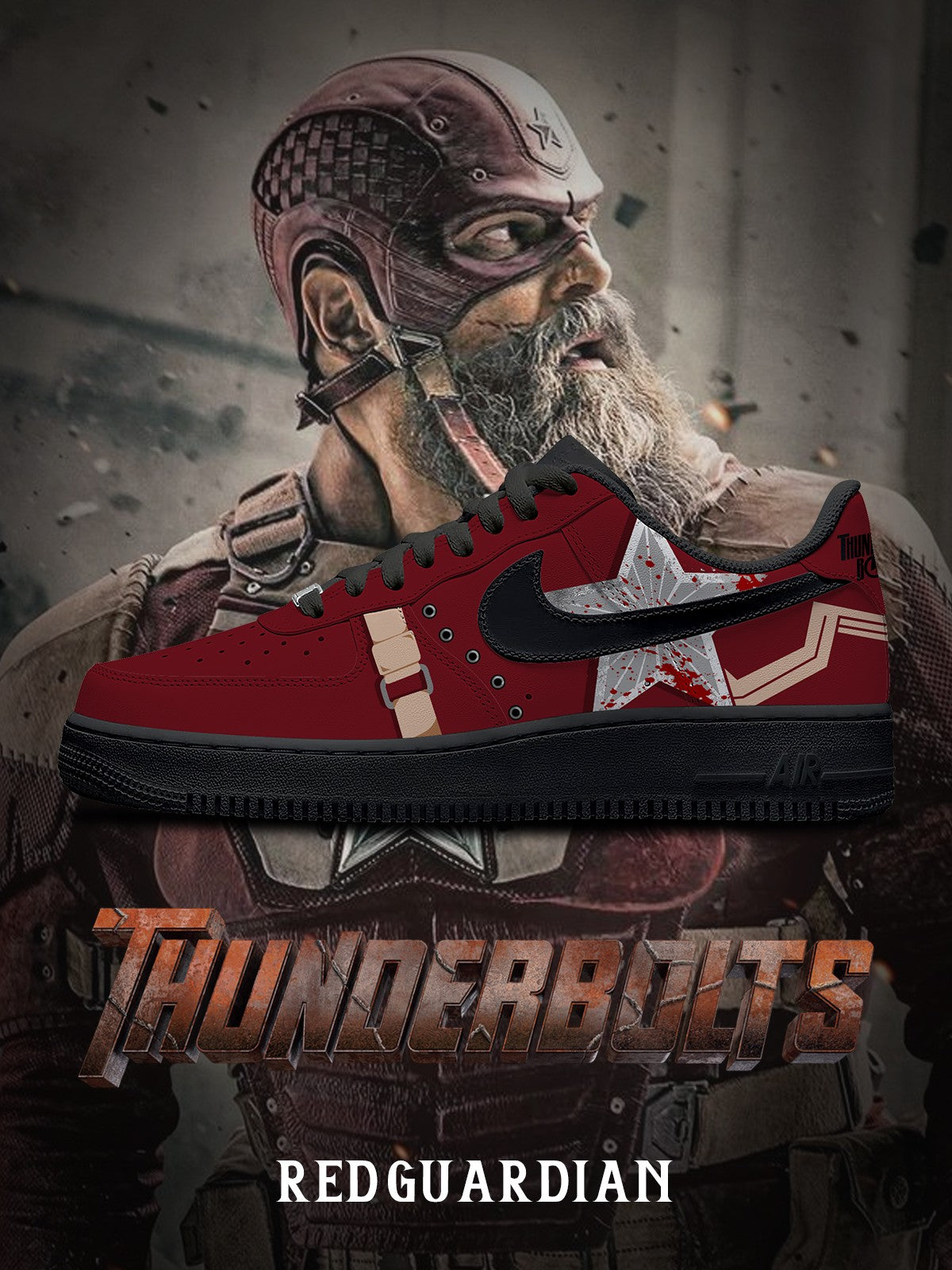 Zapatillas deportivas personalizadas Red Guardian V.1 Air-Style