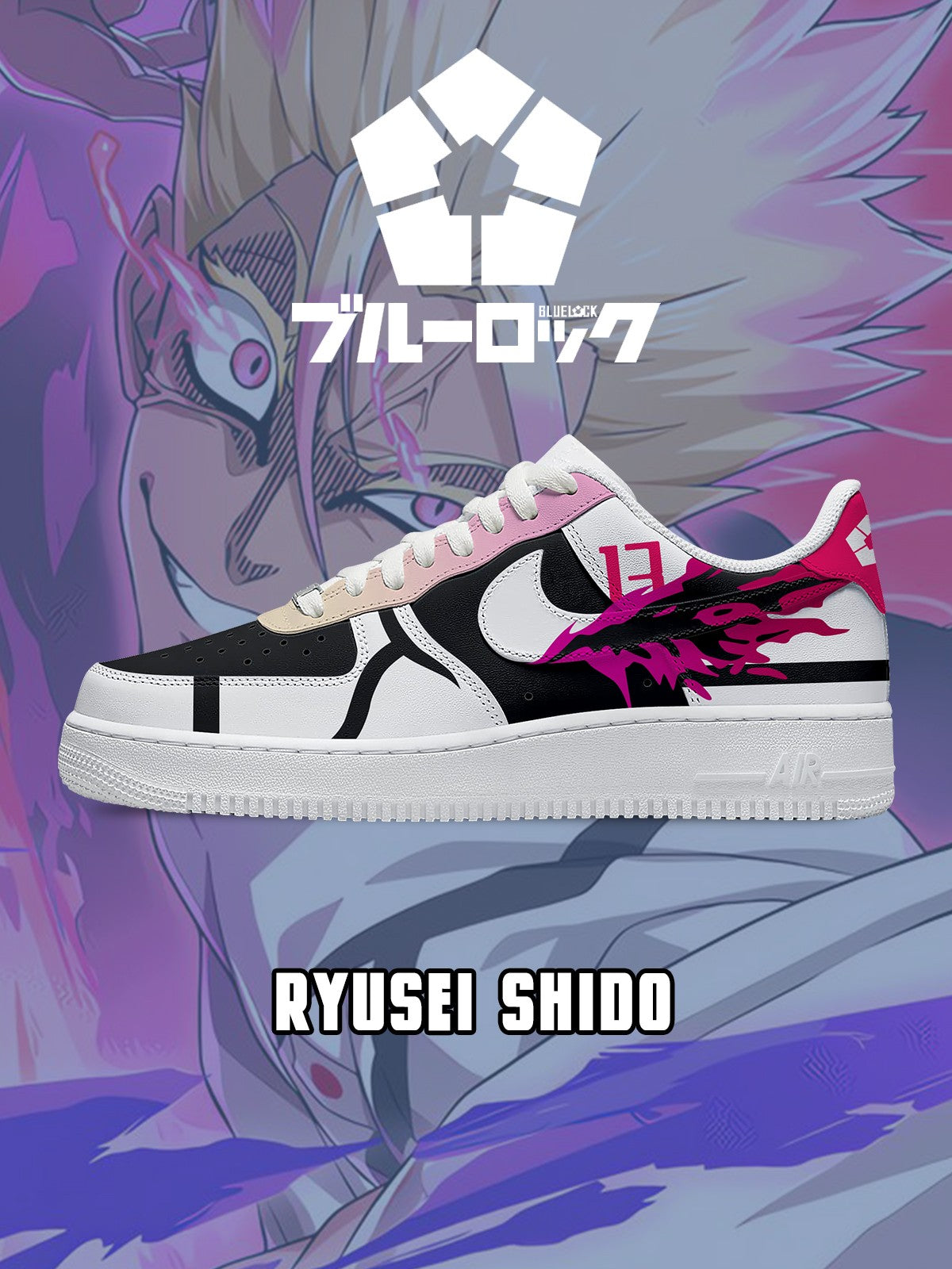 Ryusei Shido V.6 Custom Air-Style Sneakers