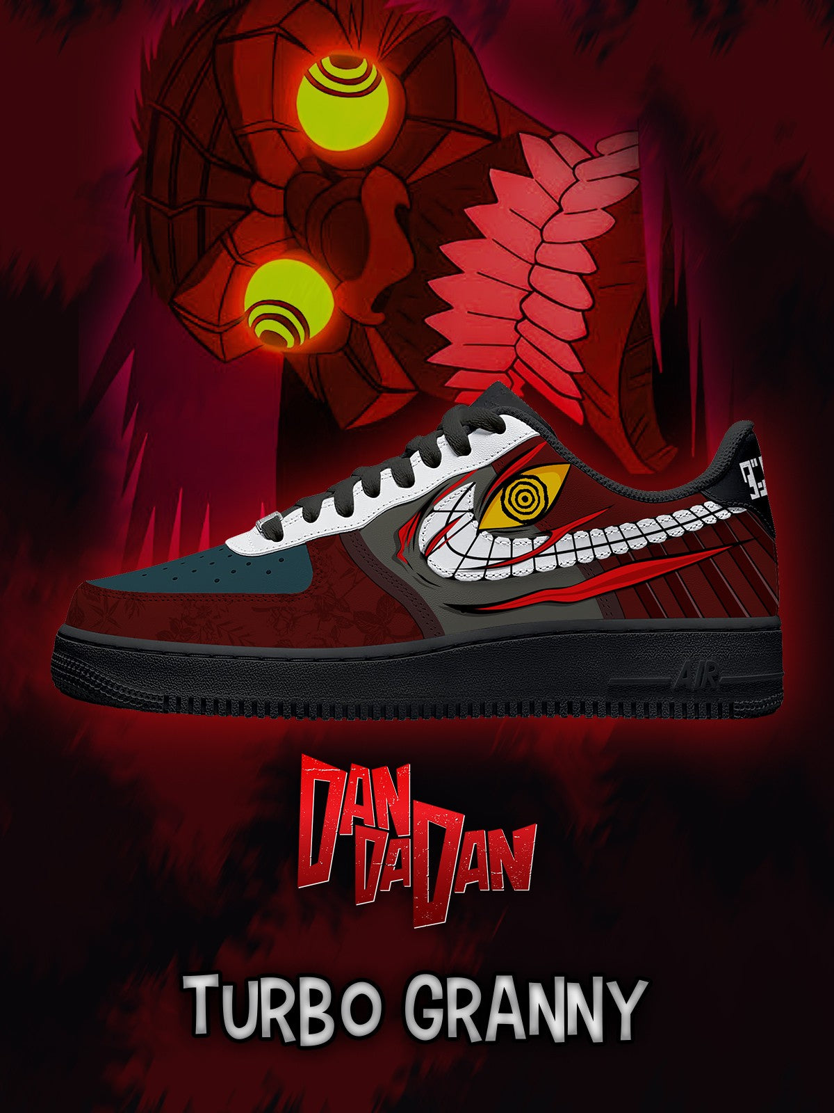 Turbo Granny V.3 Custom Air-Style Sneakers