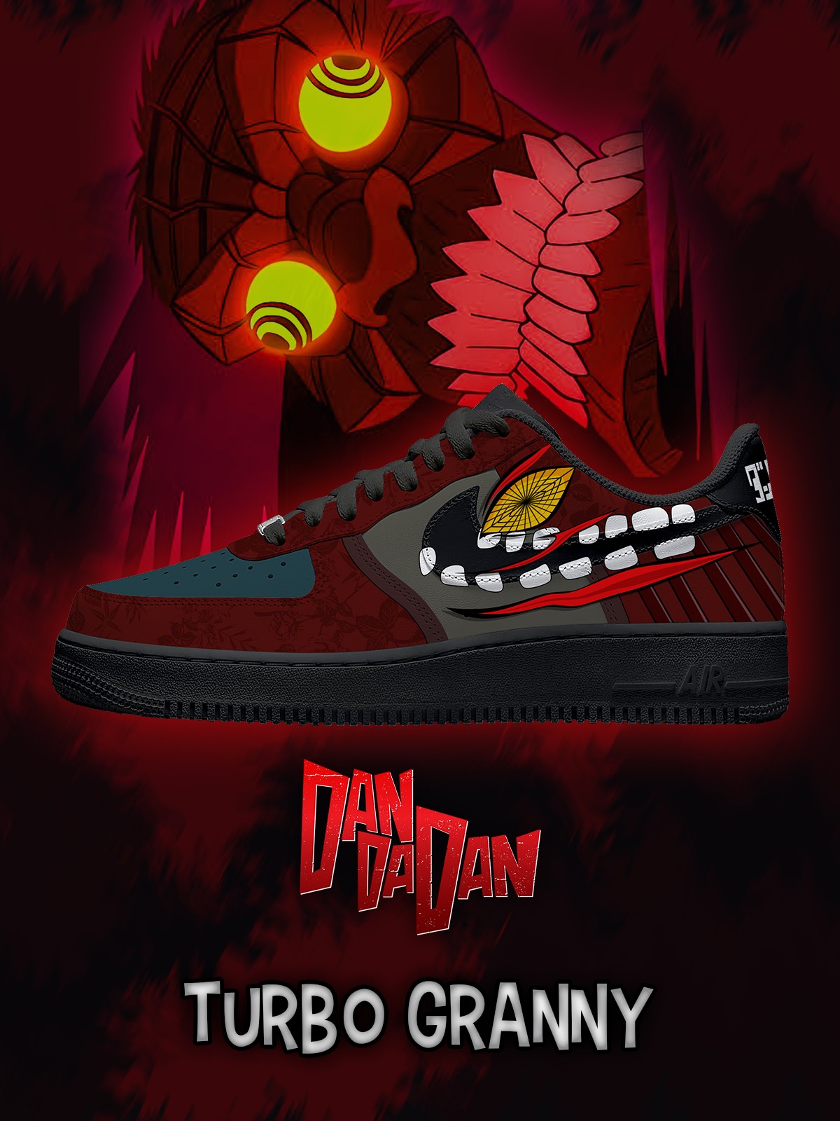 Turbo Granny V.4 Custom Air-Style Sneakers