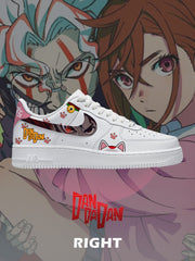 Momo & Okarun V.1 Custom Air-Style Sneakers