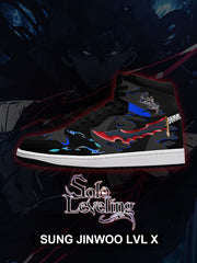 Sung Jinwoo LVL X V.1 Custom High-Top Sneakers