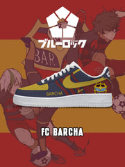 Zapatillas Air-Style personalizadas del FC Barcha V.1