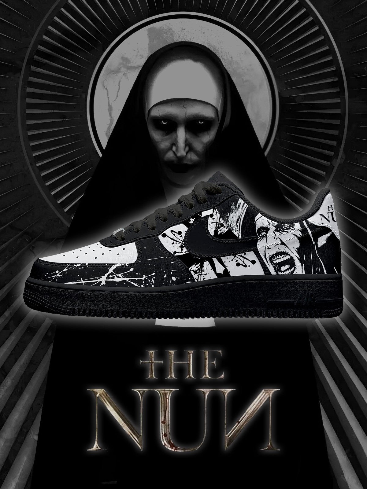Zapatillas deportivas personalizadas estilo Air Nun V.1