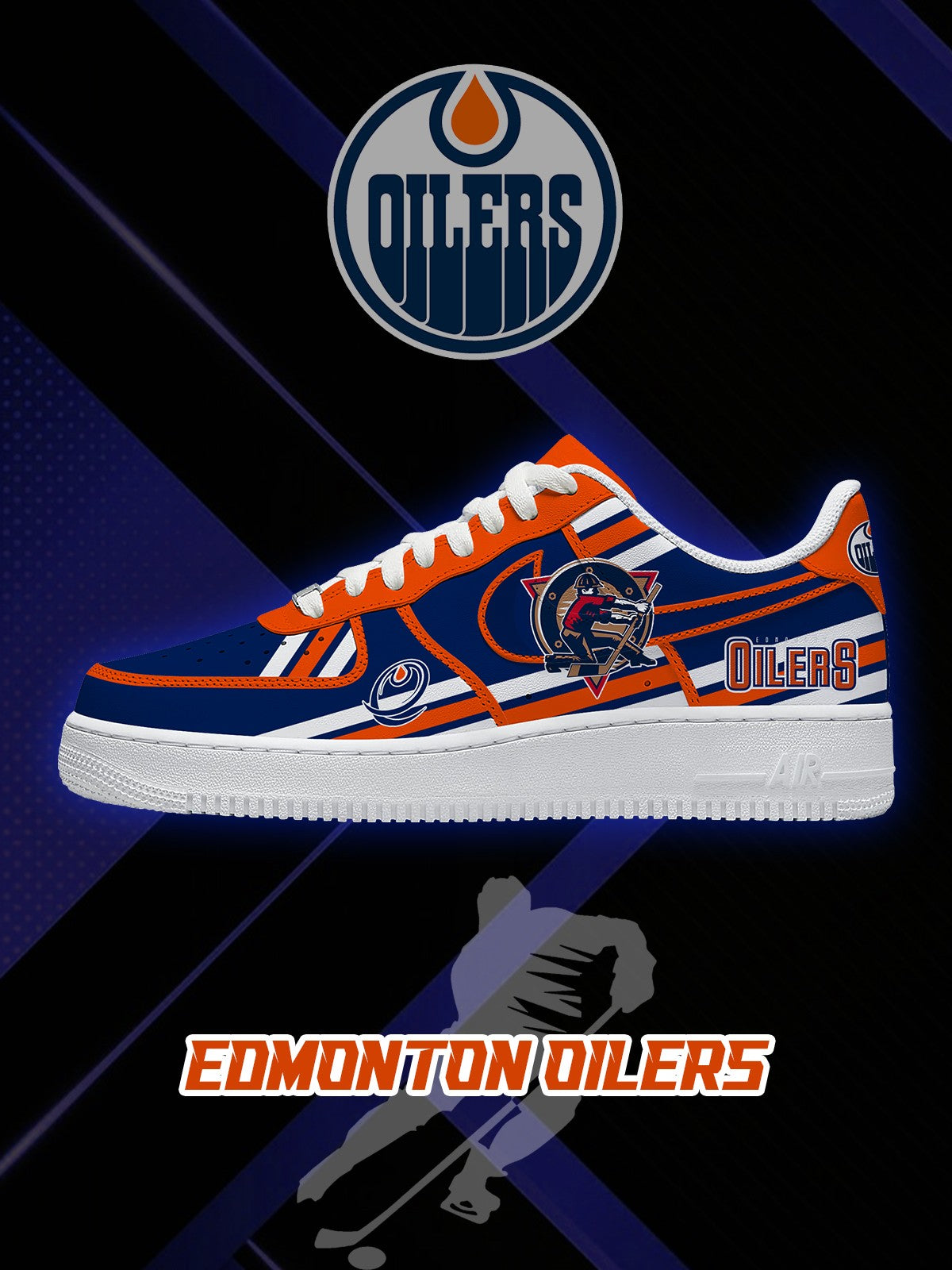 Zapatillas deportivas personalizadas Edmonton Hockey V.2 Air-Style