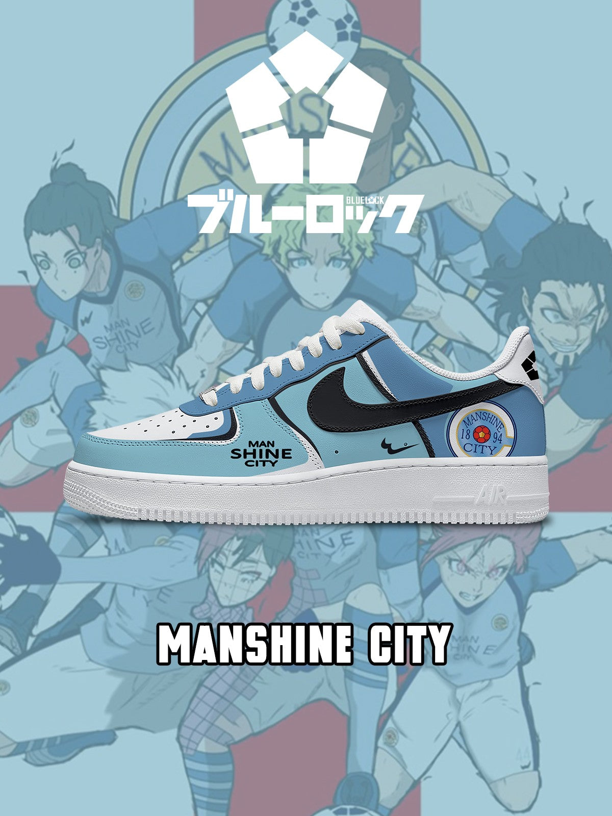 Manshine City V.1 Custom Air-Style Sneakers