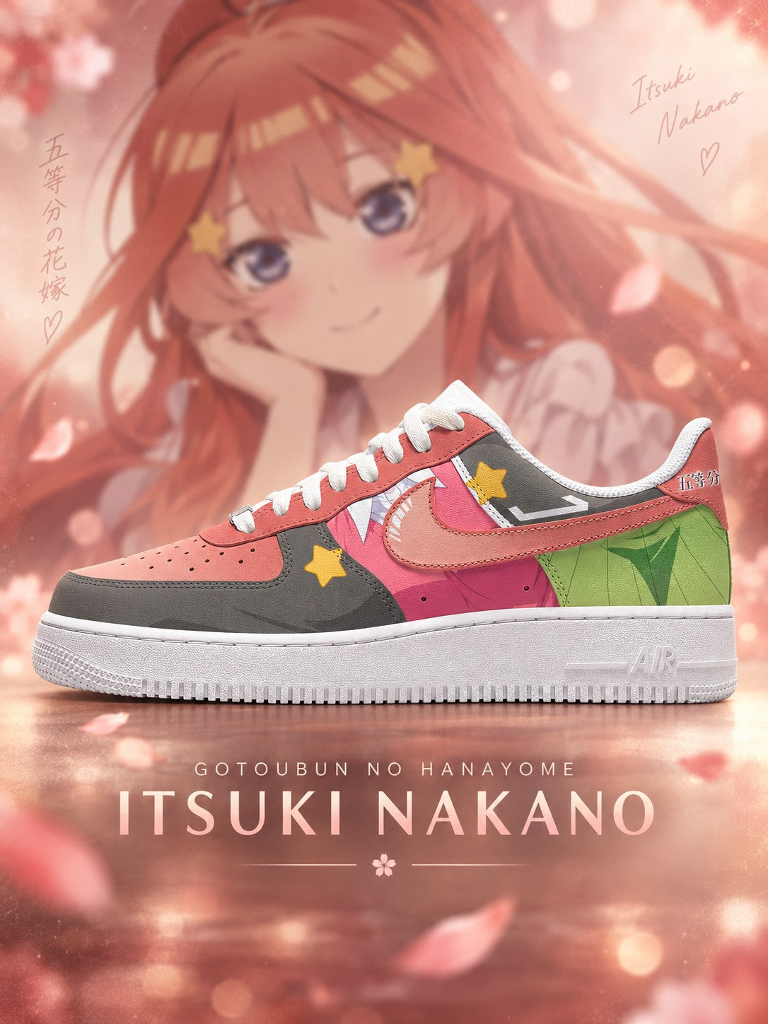 Itsuki Nakano V.1 Custom Air-Style Sneakers