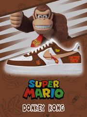 Donkey Kong V.1 Custom Air-Style Sneakers