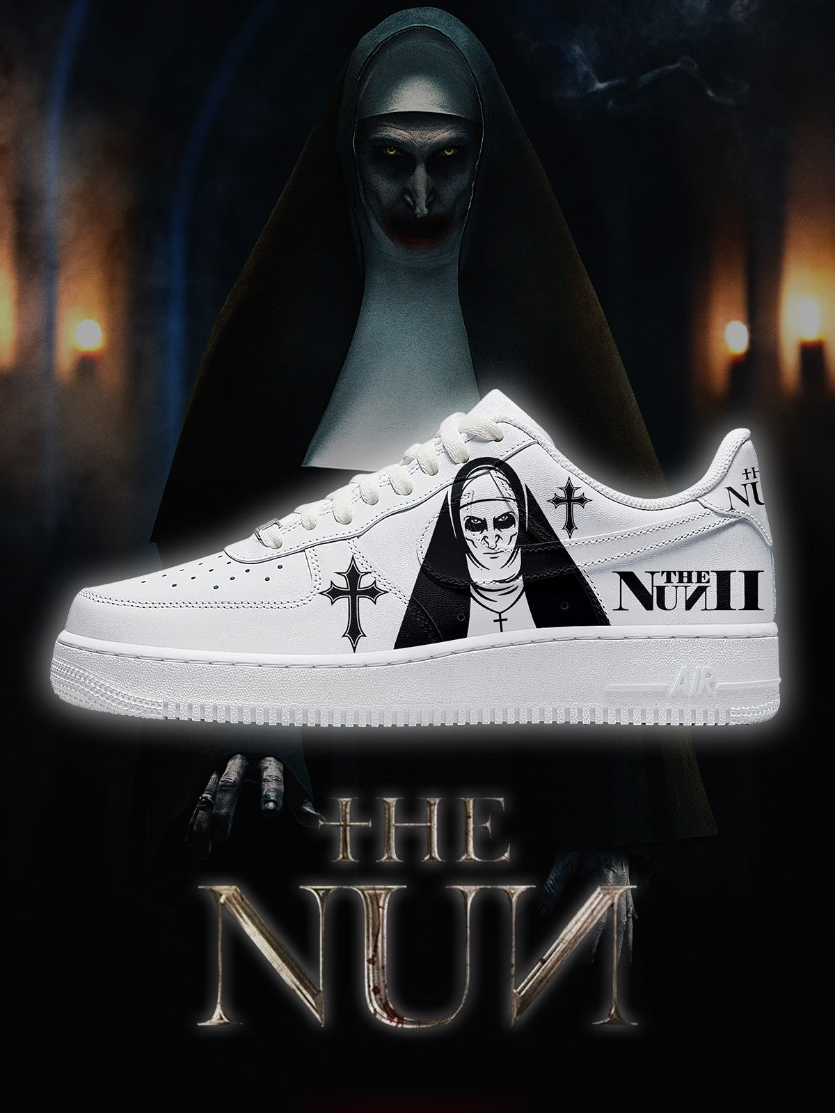 Zapatillas deportivas personalizadas estilo Air Nun V.2