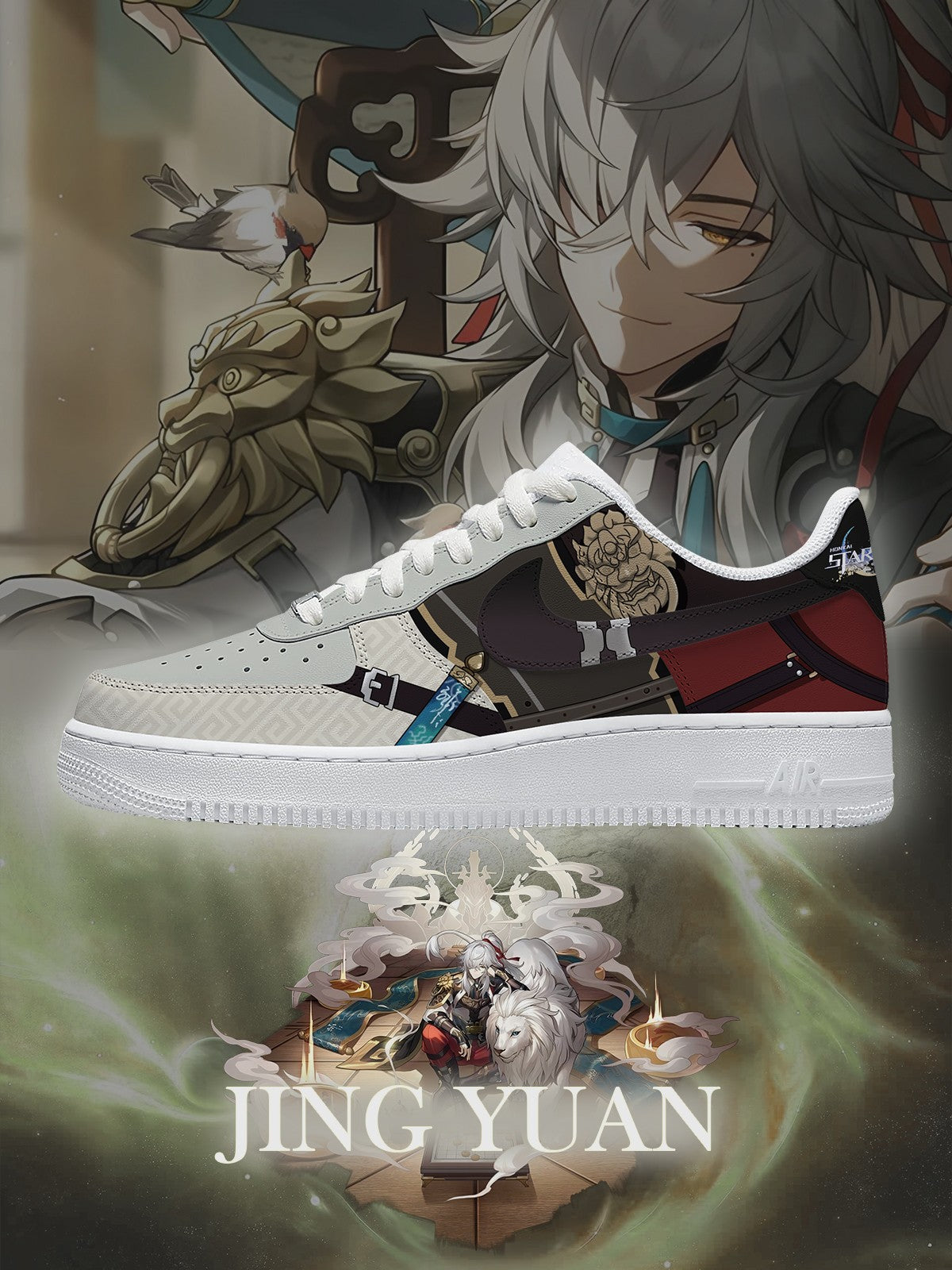 Jing Yuan V.1 Custom Air-Style Sneakers
