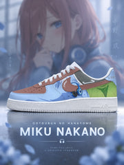 Miku Nakano V.1 Custom Air-Style Sneakers